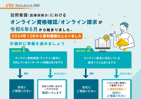 レセプトオンライン請求・資格確認