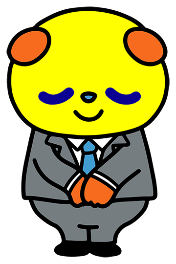 お辞儀するワイファイ君